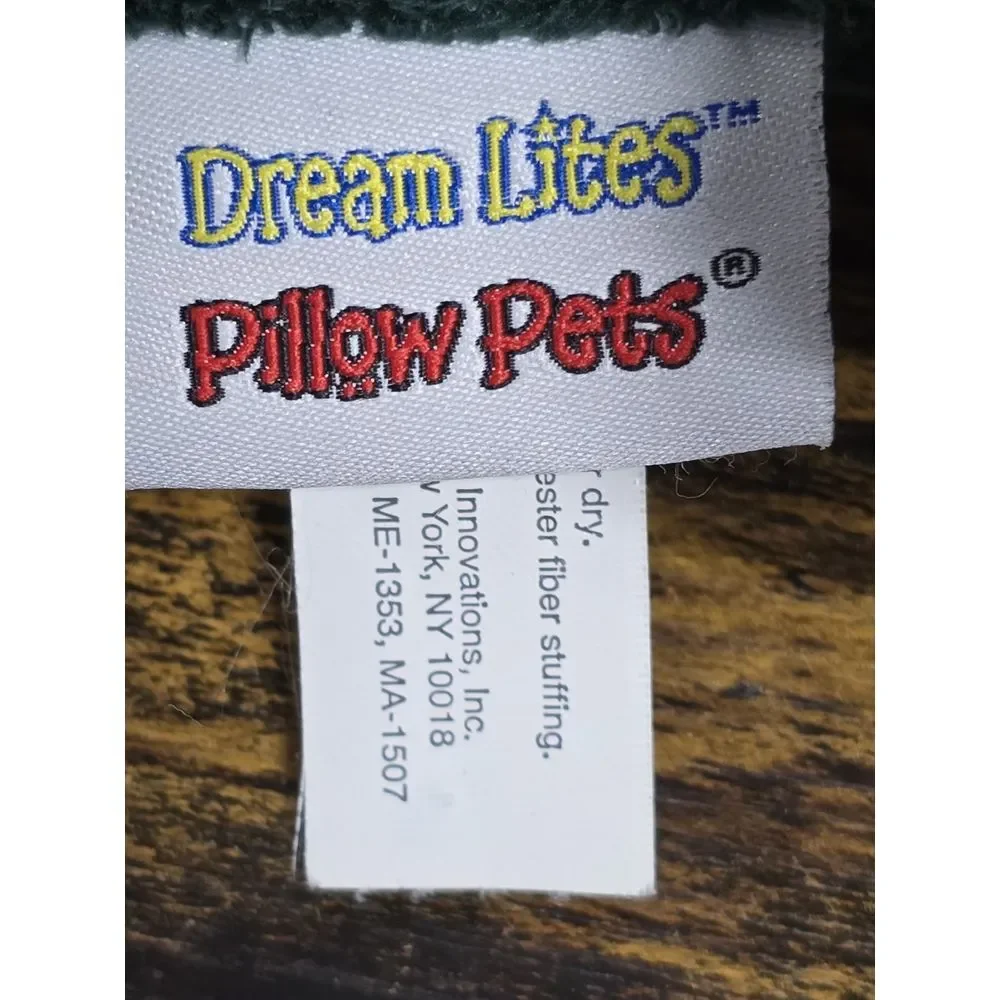 Green Bay Packers Cow Plush Pillow Pets Dream‎ Lites Working lights Without Tags